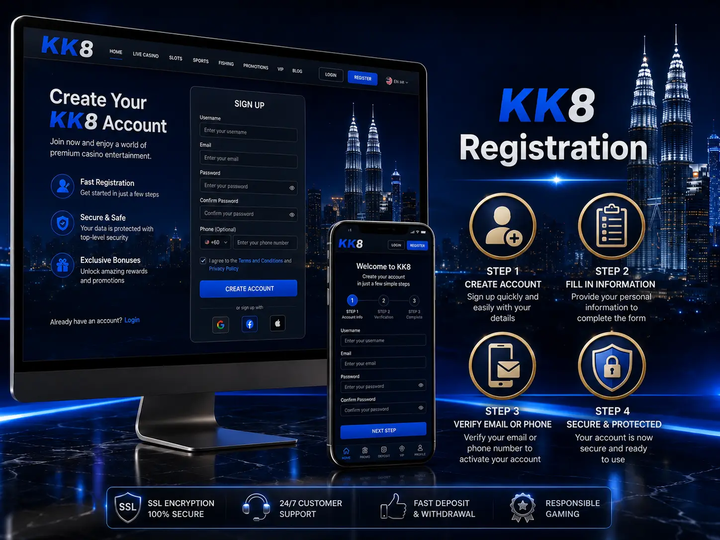 KK8 Registration Guide for New Players